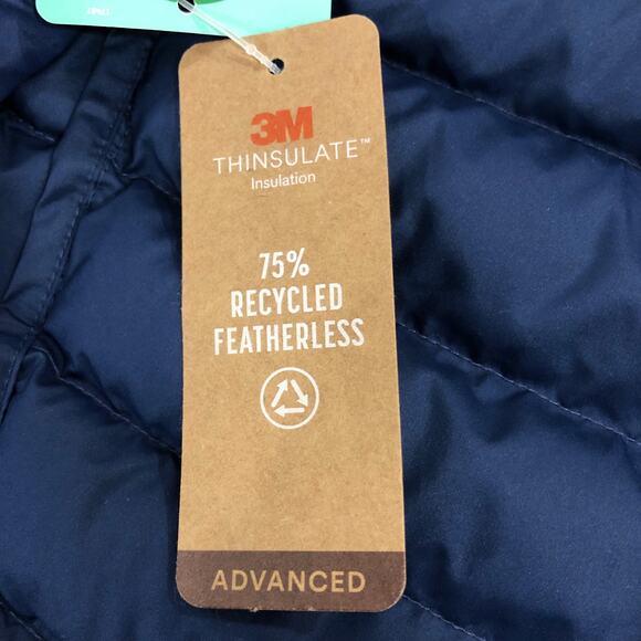 NWT Marmot Echo Blue Featherless Quilted Jacket - Picture 10 of 11